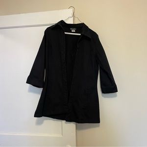 Black shirt jacket, never worn